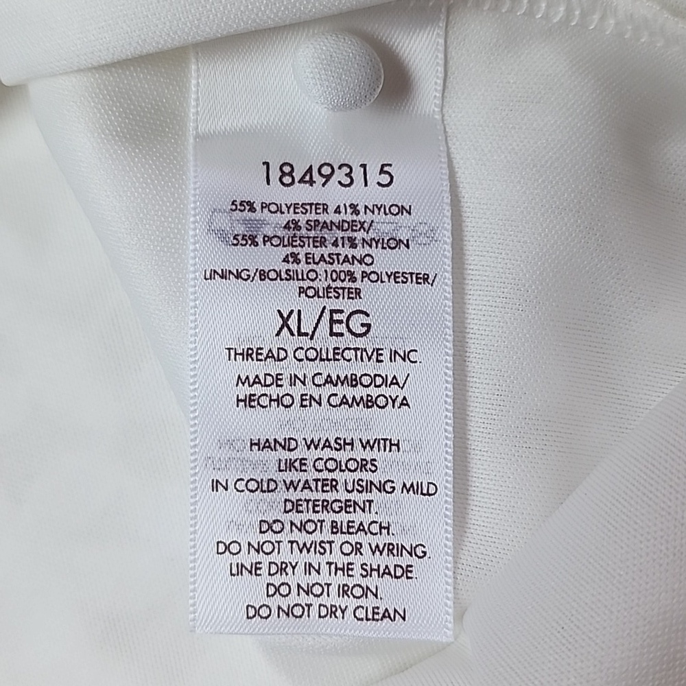 NWT Teddi Rose XL White Lace Textured Women's Top Thread Collective Brand New - Picture 4 of 12